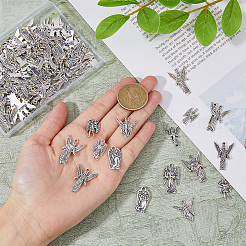 100шт 10 стиля подвески из сплава в тибетском стиле&nbsp;FIND-DC0004-24