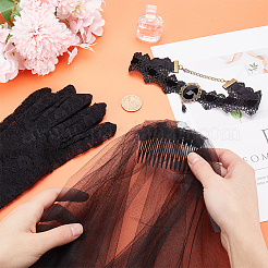 Аксессуары для свадебной одежды в готическом стиле&nbsp;AJEW-GF0008-57