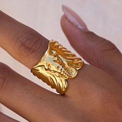 Манжета из нержавеющей стали 304 в форме слона с открытыми кольцами&nbsp;HL9999