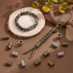 20шт 4 стиля бусины из сплава в тибетском стиле&nbsp;FIND-UN0007-88