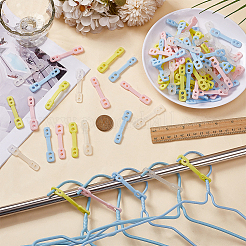 120 шт. 4-х цветные силиконовые ветрозащитные пряжки&nbsp;DIY-FG0008-68