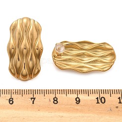 Серьги-гвоздики из нержавеющей стали 304 для женщин&nbsp;LS-EJEW-K306-27G