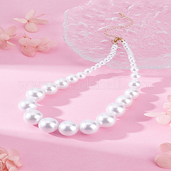 1 шт. круглые бусины из смоляного жемчуга с градиентом&nbsp;NJEW-LP0001-60