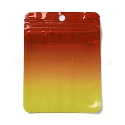 Прямоугольные блестящие голографические пакеты из ПВХ с застежкой-молнией&nbsp;ABAG-P011-01E-02