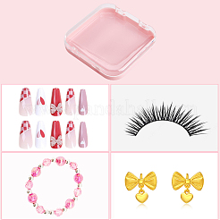 9 шт. пластиковый контейнер для хранения накладных ногтей&nbsp;CON-SP0001-15A