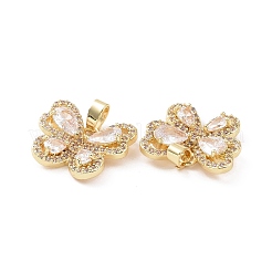 Латунные микро проложить кубического циркония подвески&nbsp;KK-E068-VC403