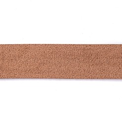 Плоские односторонние искусственные кожаные шнуры&nbsp;LC-WH0002-01E