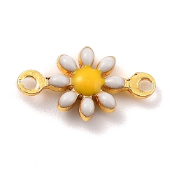 Соединители латунные эмалевые звенья&nbsp;KK-260-01G-03-RS