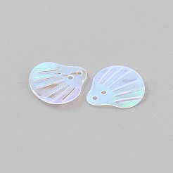 Подвески из смолы с уф-покрытием&nbsp;RESI-WH0026-136D