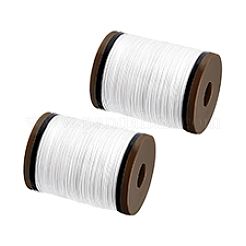Круглый шнур из вощеного полиэстера длиной 90 м.&nbsp;YC-WH0019-02A