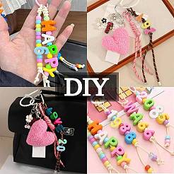 100шт 9 стиля непрозрачные акриловые бусины&nbsp;OACR-FS0002-68