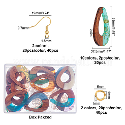 Наборы для изготовления сережек с подвесками своими руками&nbsp;DIY-OC0006-16