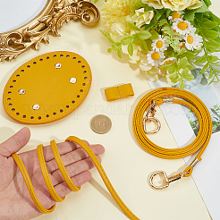 Комплекты аксессуаров для нижнего плечевого ремня из искусственной кожи ручной работы&nbsp;AJEW-CL0001-73A