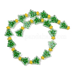 Прозрачные стеклянные эмалевые бусины&nbsp;LAMP-S070-05F