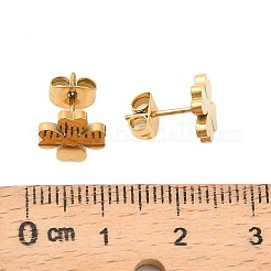 Серьги-гвоздики из нержавеющей стали 304&nbsp;EJEW-I321-03G