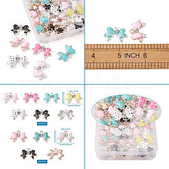 Подвески из эмали и сплава&nbsp;ALRI-TA0001-05-RS