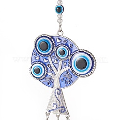 Ручной лэмпворк дурной глаз ветер китайцы&nbsp;HJEW-C001-09