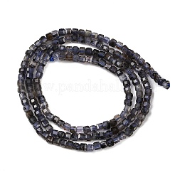 Природные иолит нитей бисера&nbsp;G-RM2025-C33-A