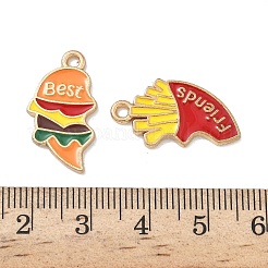 2 шт. Подвески из сплава с эмалью&nbsp;ENAM-I077-03KCG-01