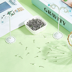 900 шт. фурнитура для сережек-гвоздиков из нержавеющей стали 304&nbsp;STAS-SC0010-28