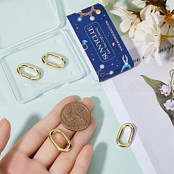 6 шт. латунные кольца пружинного затвора с покрытием стойки&nbsp;FIND-SC0010-91