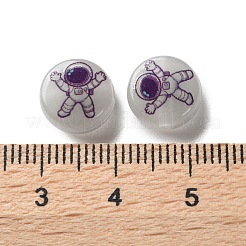 Светящиеся акриловые бусины&nbsp;LACR-D301-01