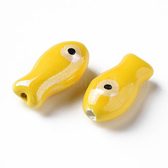 Фарфоровые бусины ручной работы&nbsp;PORC-T007-06E