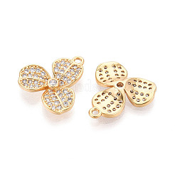 Латунные микро проложить кубического циркония подвески&nbsp;KK-N263-53G