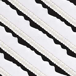 Кружевная лента из полиэстера&nbsp;OCOR-WH20005-44B