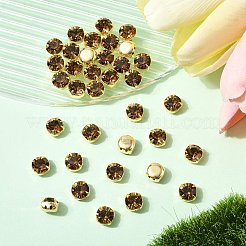 Preciosa® maxima crystal в пришивной чашке&nbsp;Y-PRC-SS34-10220-G