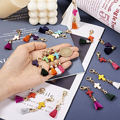 Подвеска из синтетической бирюзы&nbsp;HJEW-TA0001-12