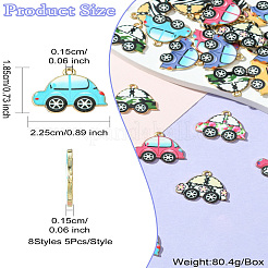 Подвески из сплава с принтом в 35 стилях&nbsp;FIND-CJ0011-17