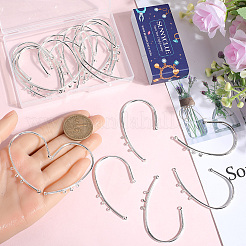 30 шт. железная фурнитура для ушей&nbsp;EJEW-SC0001-54