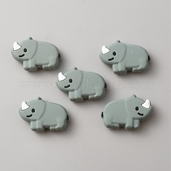 Пищевые экологически чистые силиконовые бусины&nbsp;SIL-WH0013-32A