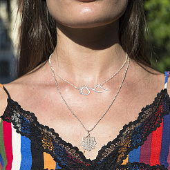 20 шт. 2-х цветные подвески-соединители из нержавеющей стали 304&nbsp;STAS-UN0043-14