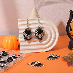 12 шт. эмалевые подвески в форме летучей мыши-вампира&nbsp;ENAM-CA0001-87B