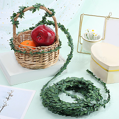 1 шт. пластик и железная проволока имитация зеленого растения&nbsp;AJEW-SP0003-88