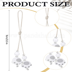 1 шт смола с нейлоновым шнуром мобильные аксессуары украшения&nbsp;HJEW-LP0002-13A