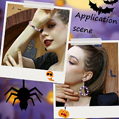 Тема рождество/хэллоуин 300 шт. бусины из полимерной глины ручной работы&nbsp;CLAY-SP0001-01A