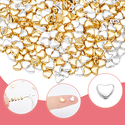 500шт бусины из сплава 2 цветов&nbsp;FIND-SP0002-21