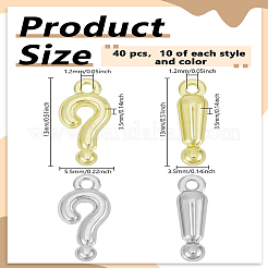 Подвески из сплава 40 шт.&nbsp;FIND-LP0005-71