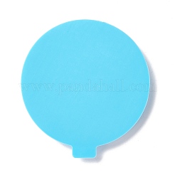 Плоские круглые силиконовые Молды с ковриком для чашек с рисунком одуванчика&nbsp;LS-DIY-M039-03