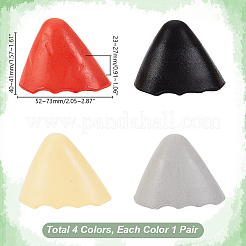 4 пара 4-х цветных полиуретановых наполнителей для обуви&nbsp;FIND-GA0004-44B