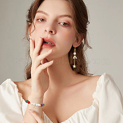 16 шт. латунные радужные подвески&nbsp;DIY-CN0002-82