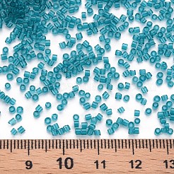 Прозрачные стеклянные цилиндрические бусины&nbsp;SEED-S047-I-005