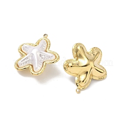 Нержавеющая сталь 304 с подвесками из АБС-пластика в виде жемчужин&nbsp;STAS-G371-01G-01