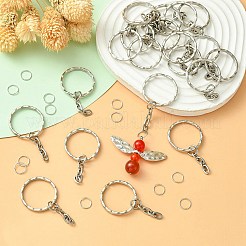 50 шт. Железные брелоки для ключей&nbsp;IFIN-YW0003-44