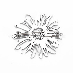 Брошь цветок JEWB-N007-014P-FF