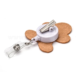 Рождественский пряничный человечек из войлока и пластикового бейджа из абс&nbsp;AJEW-I053-04