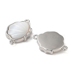 Латунные звенья из ракушки&nbsp;KK-B102-22P